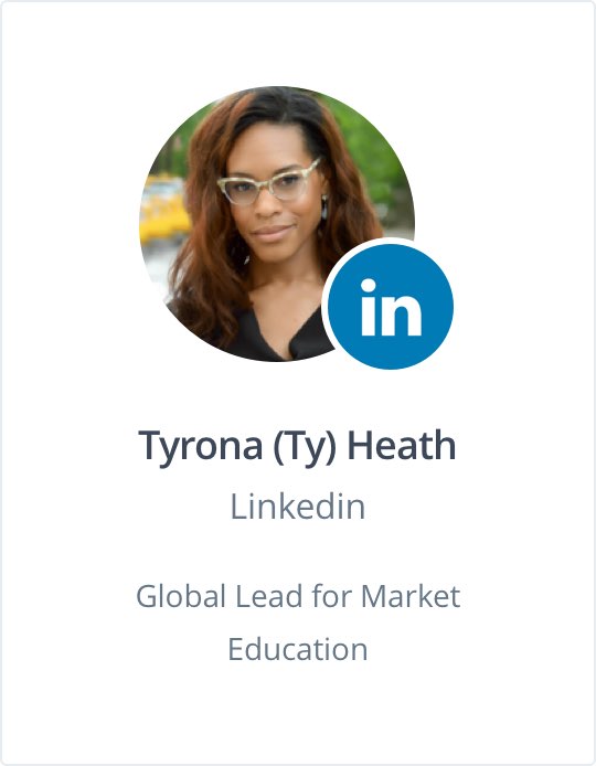 Tyrona Heath, Membro do Advisory Board do Digital Marketing Institute.