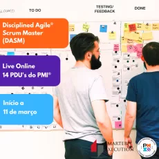 Curso DA® Scrum Master - Live Online Pós-laboral (9ª Ed.)