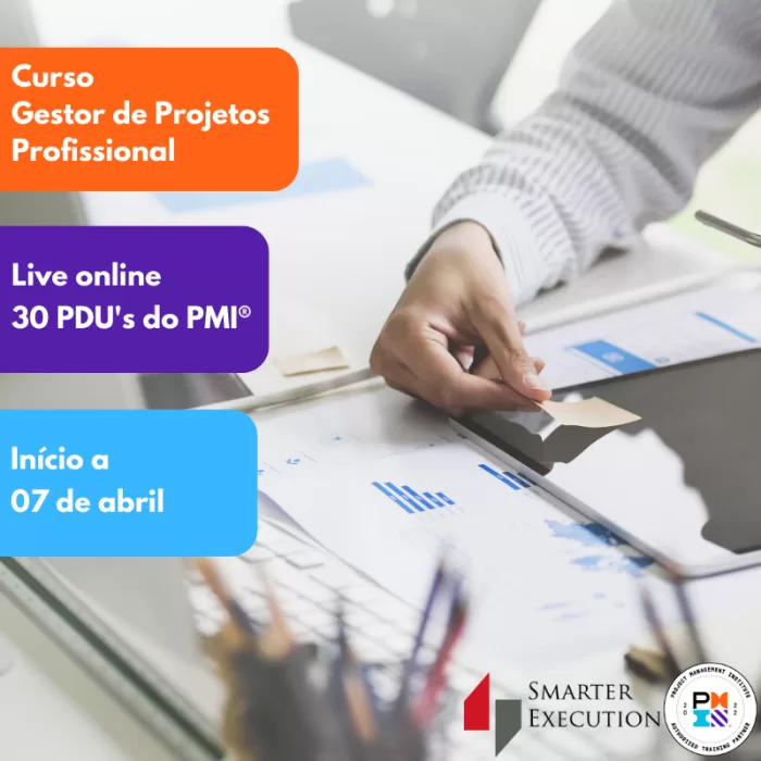 Gestor de Projetos Profissional - LIVE Online (19ª. Ed)