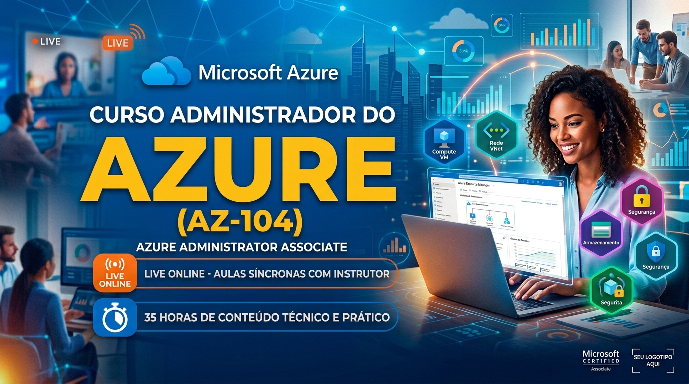 Administrador do MS Azure (MS AZ-104)